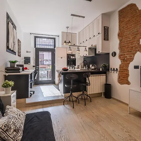 Appartement The Brick Nest - Navigli View *