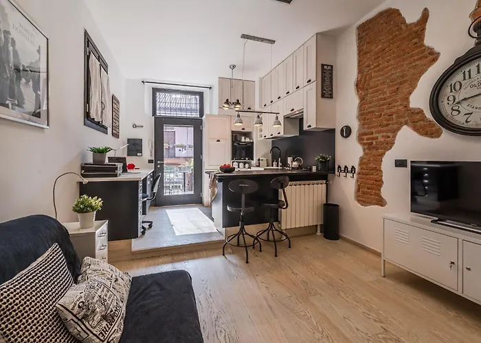 Appartement The Brick Nest - Navigli View *